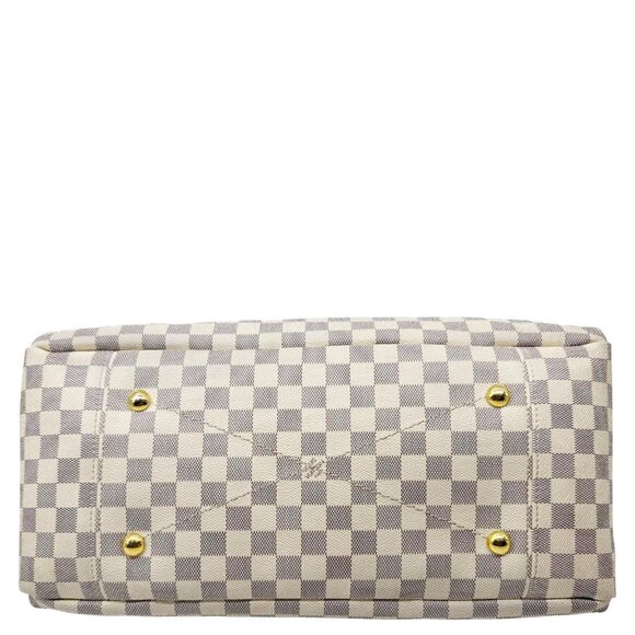 Louis Vuitton  Artsy MM Damier Azur Hobo Bag White - Picture 8 of 16